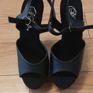 Pleaser open toed heels
